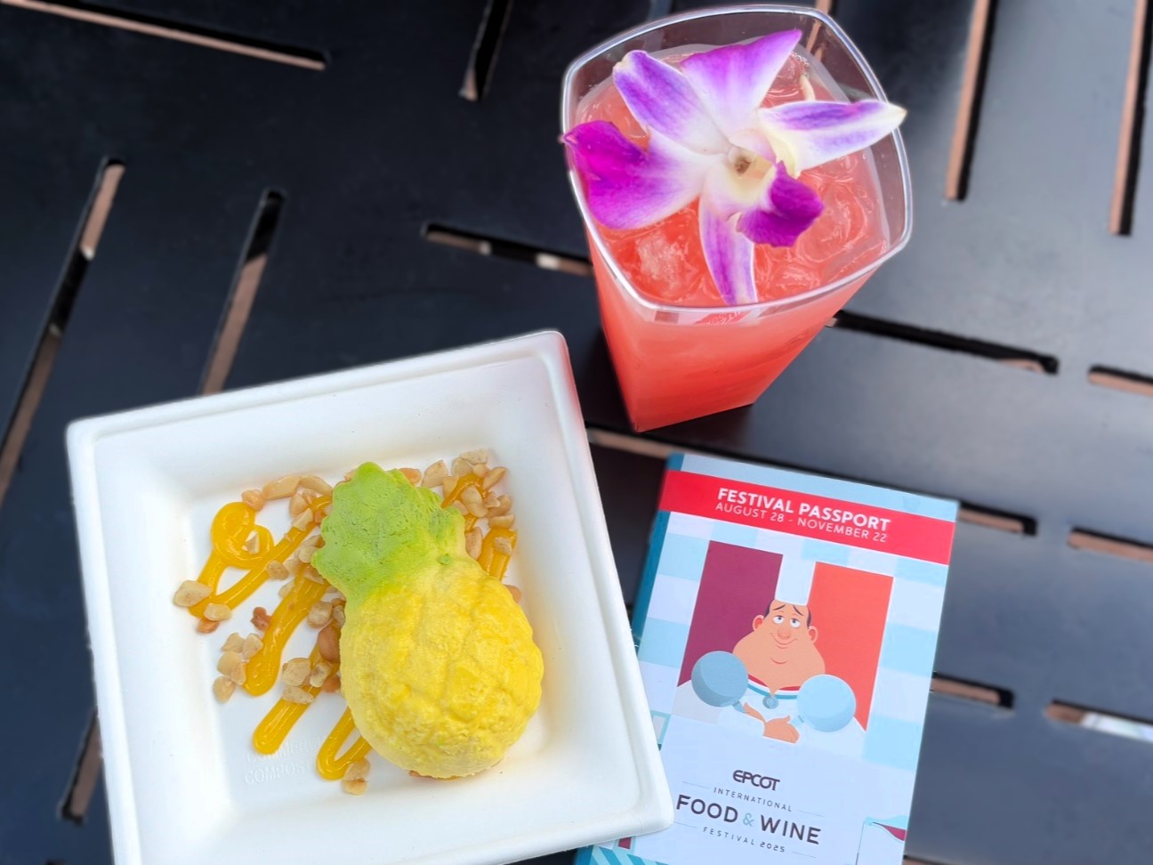 pineapple cheesecake Hawaii EPCOT Fromage Montage