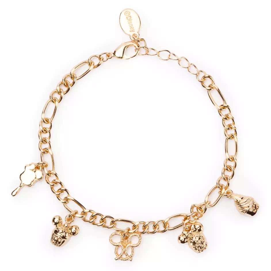 Disney Store Disney Parks Food Charm Bracelet 