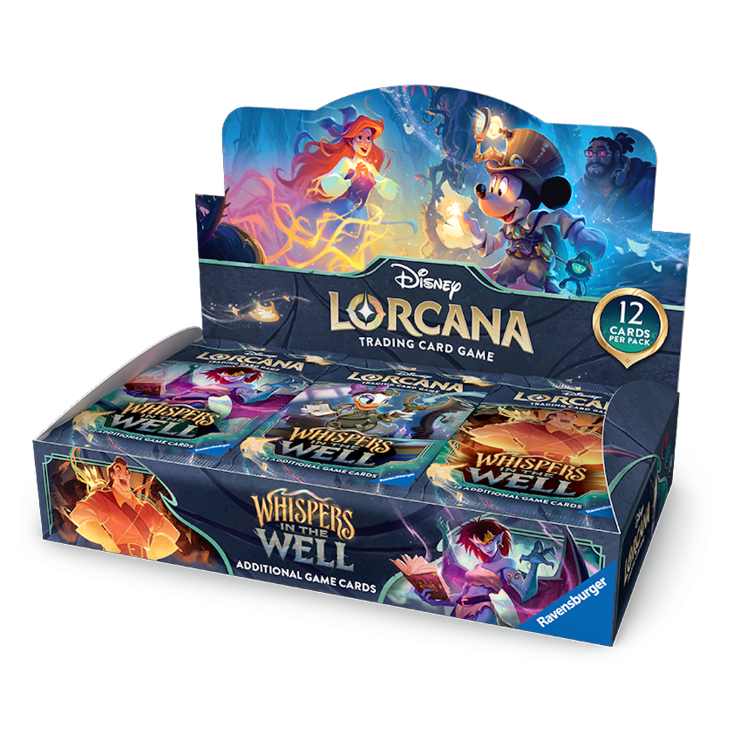 Disney Lorcana TCG: Whispers in the Well Booster Display Box

