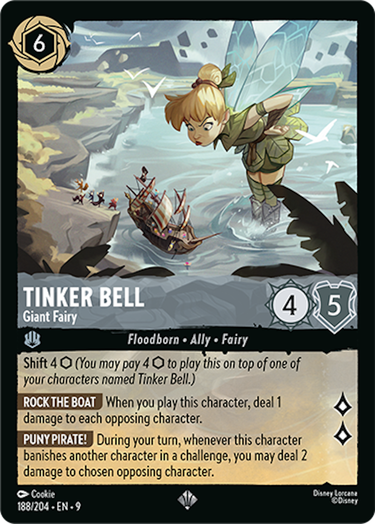 Lorcana character card Tinkerbell