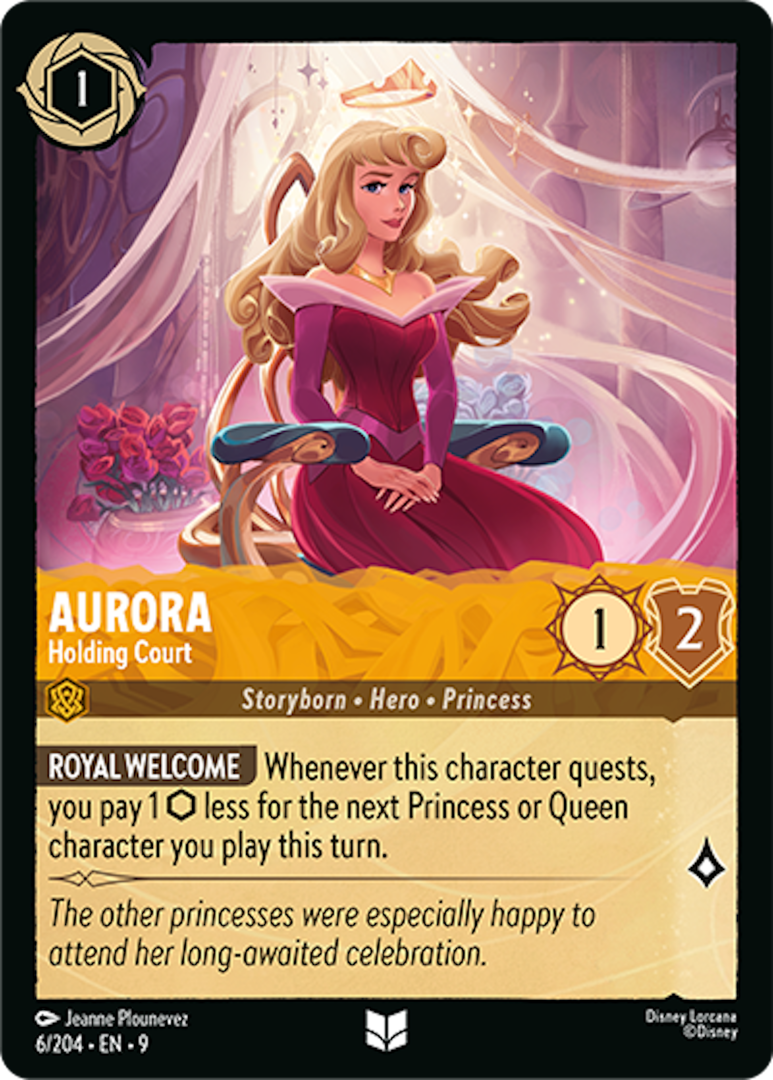 Lorcana Aurora card uncommon rarity 
