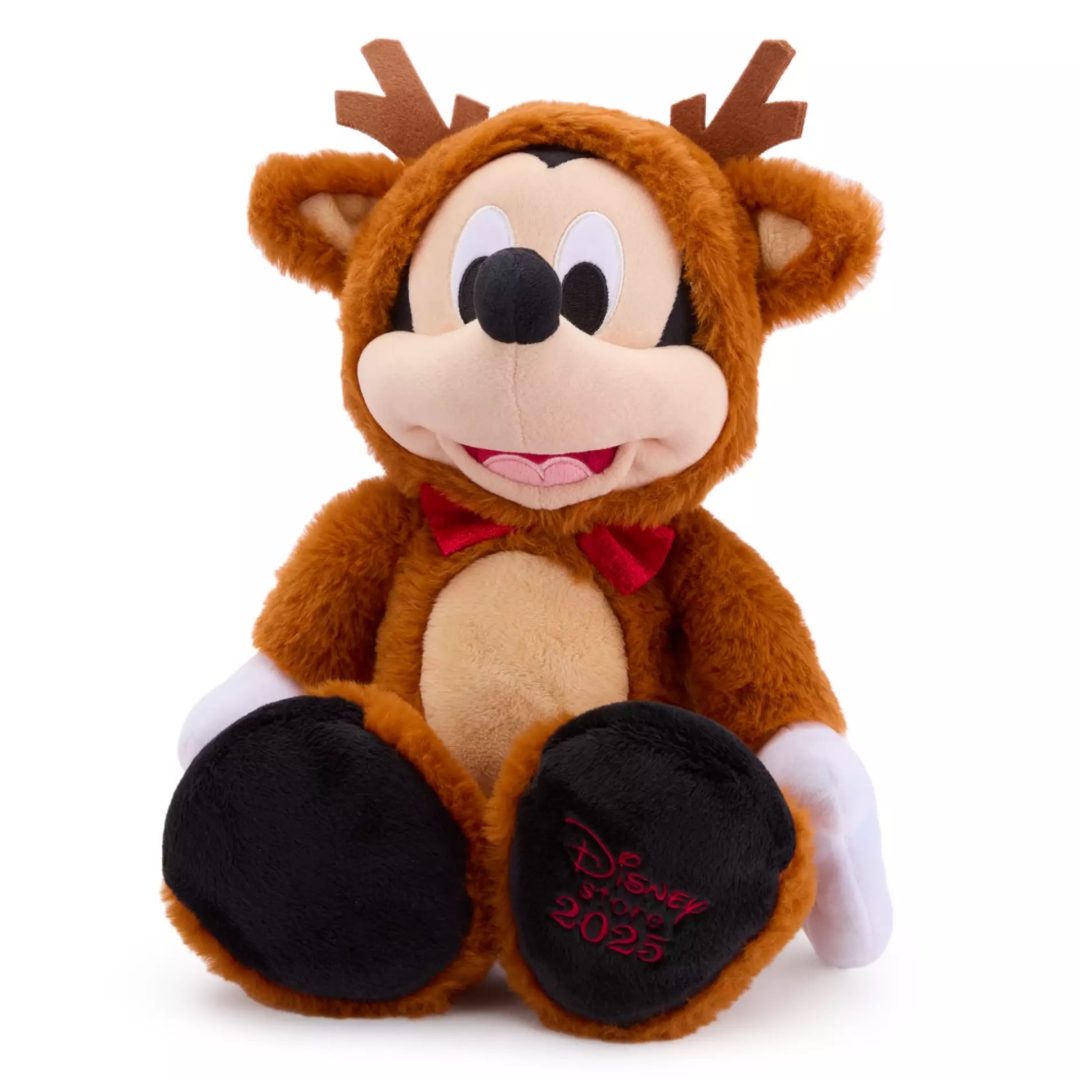 Mickey Mouse Reindeer Plush 