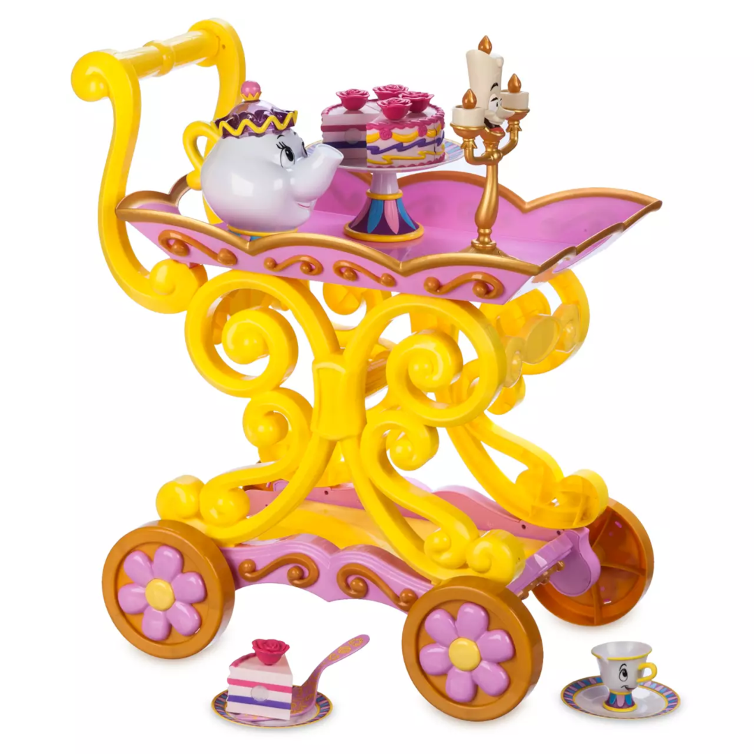 Belle ''Be Our Guest'' Singing Tea Cart Play Set – Beauty and the Beast 