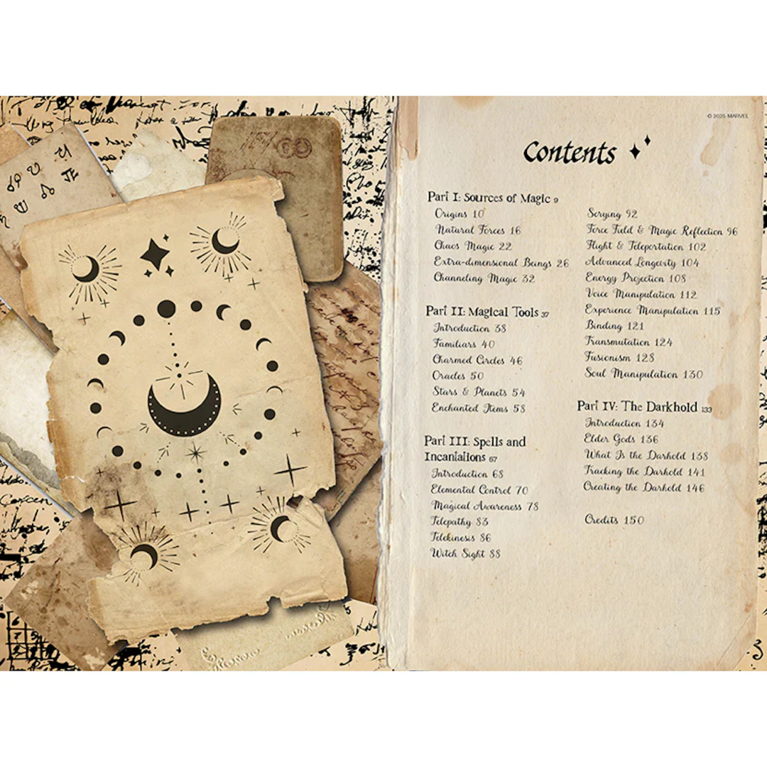 The Grimoire of Agatha Harkness A Magical History and Spellbook by Insight Editions 