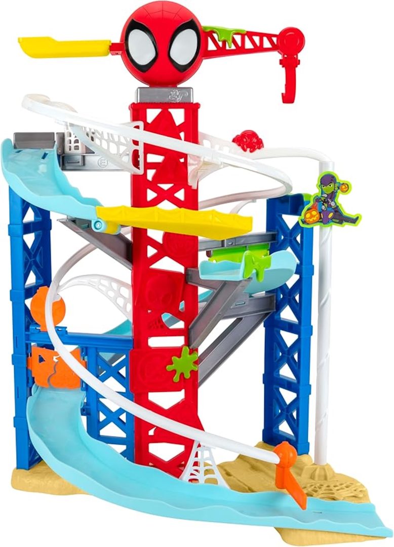 Spidey and His Amazing Friends Construction Zone Chaos Track Set by Jazwares 