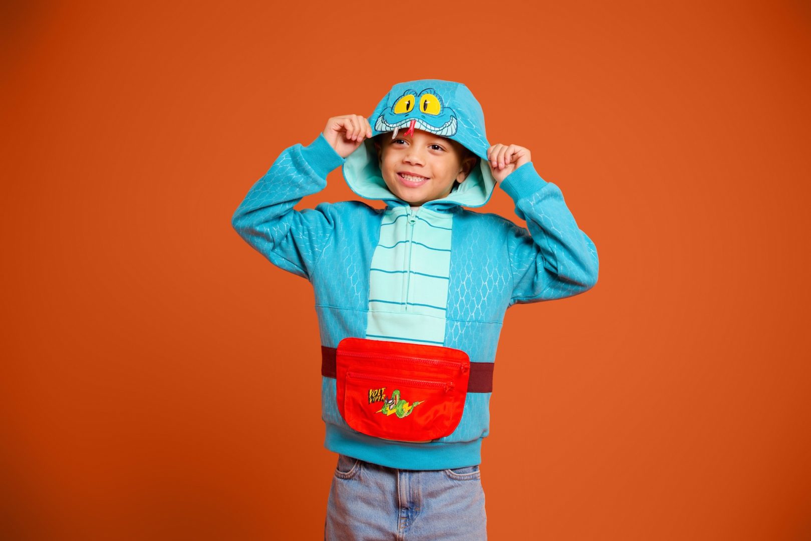 Gary De'Snake Costume Zip Hoodie for Kids