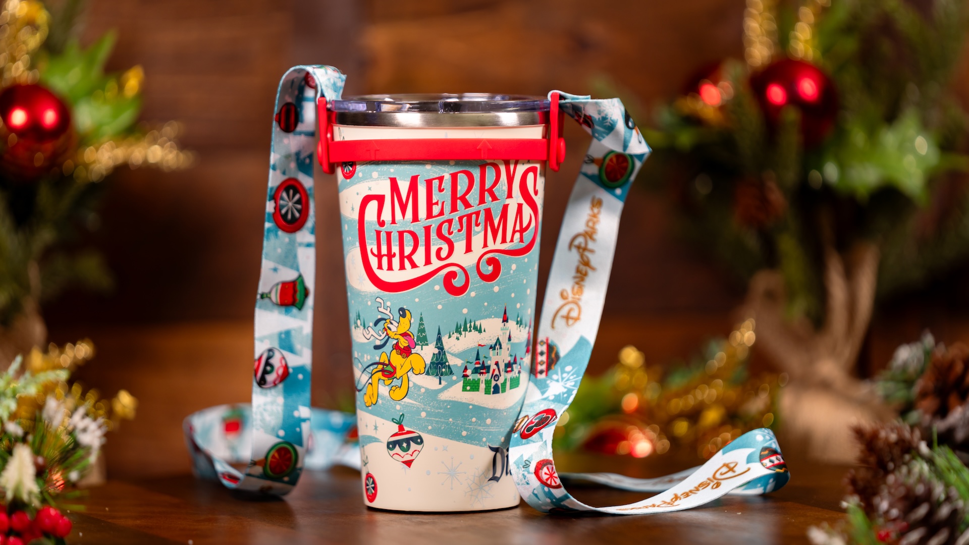 Holiday Stainless Steel Tumbler 