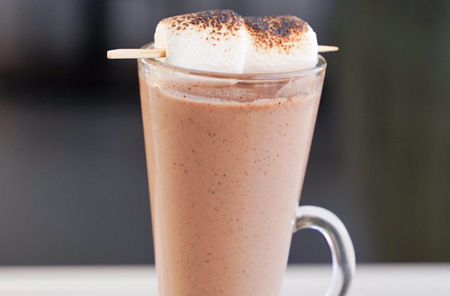 Mexican Hot Chocolate: A rich, velvety hot chocolate served in the style of traditional Mexican “chocolate para mesa” — thick, luscious and spiced (Non-alcoholic) (New)