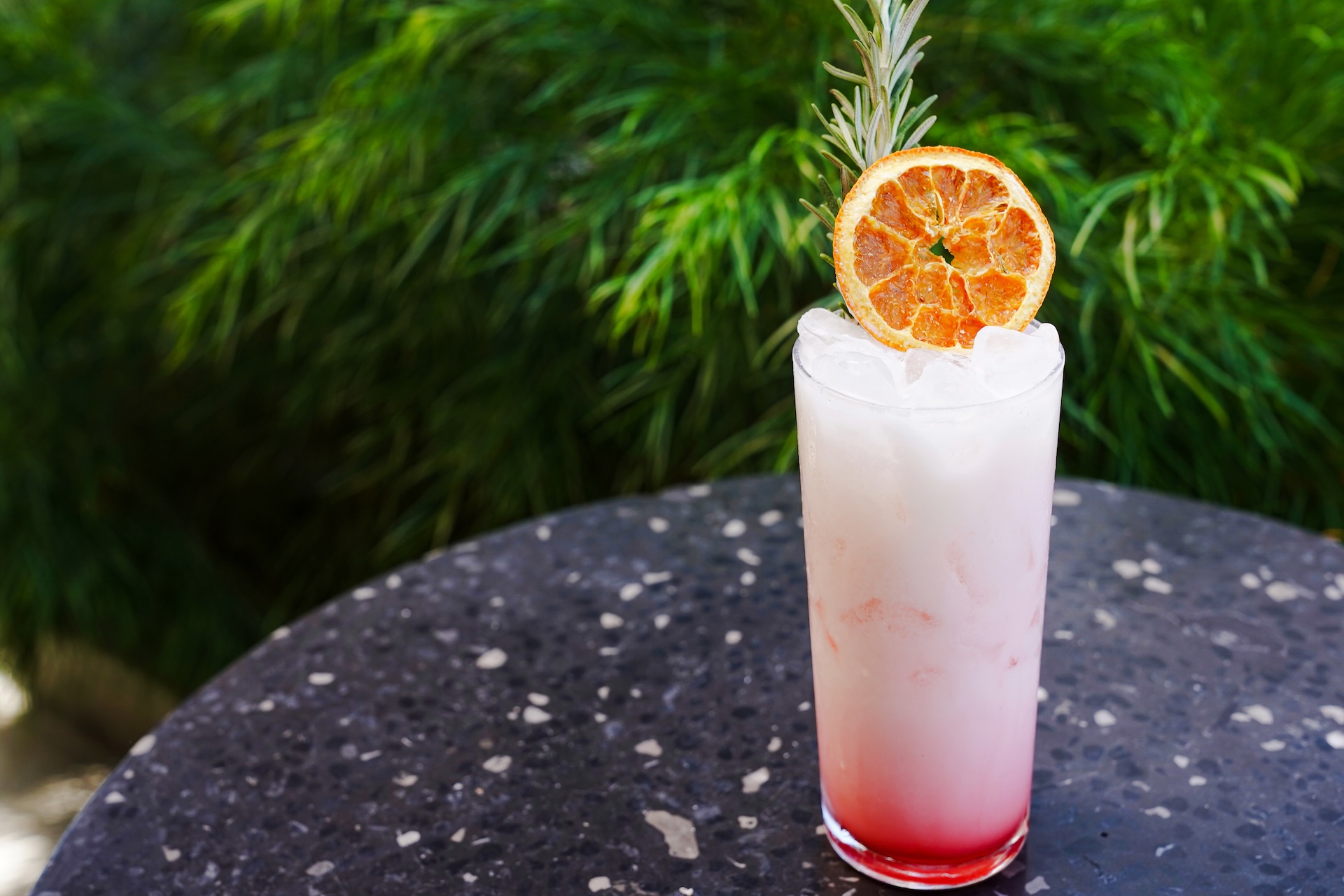 Coco Navidad: Tequila blanco, rum, lime juice, grenadine, and cream of coconut (New) 