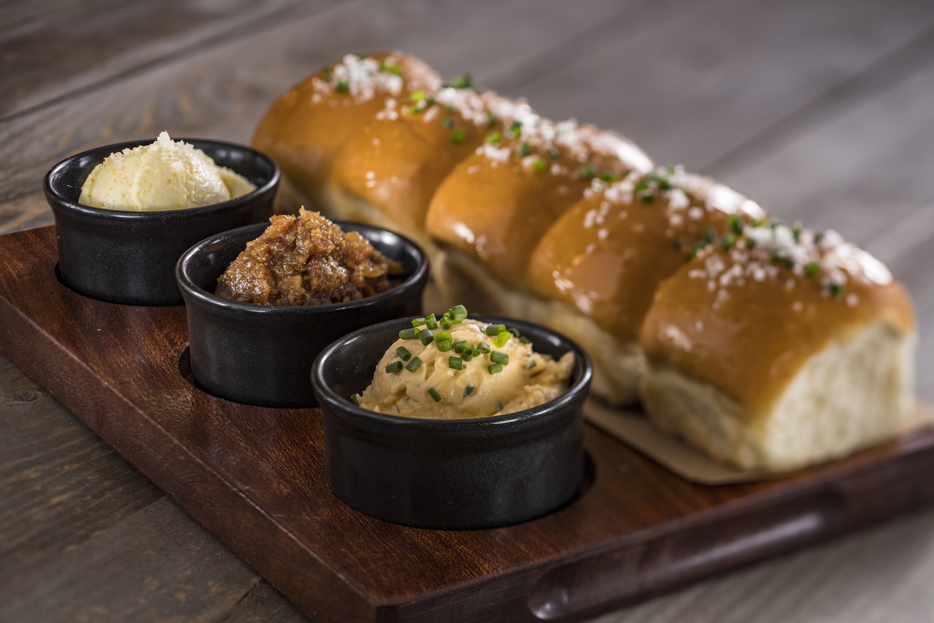 Parker House Rolls and Spreads