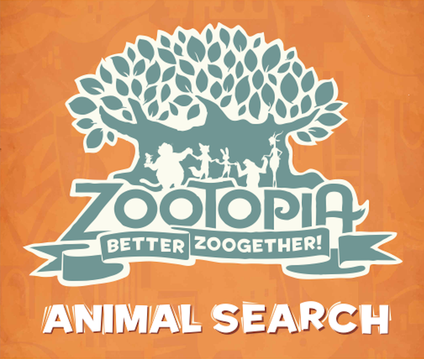 Zootopia Better Zoogether! Animal Search experience at Animal Kingdom