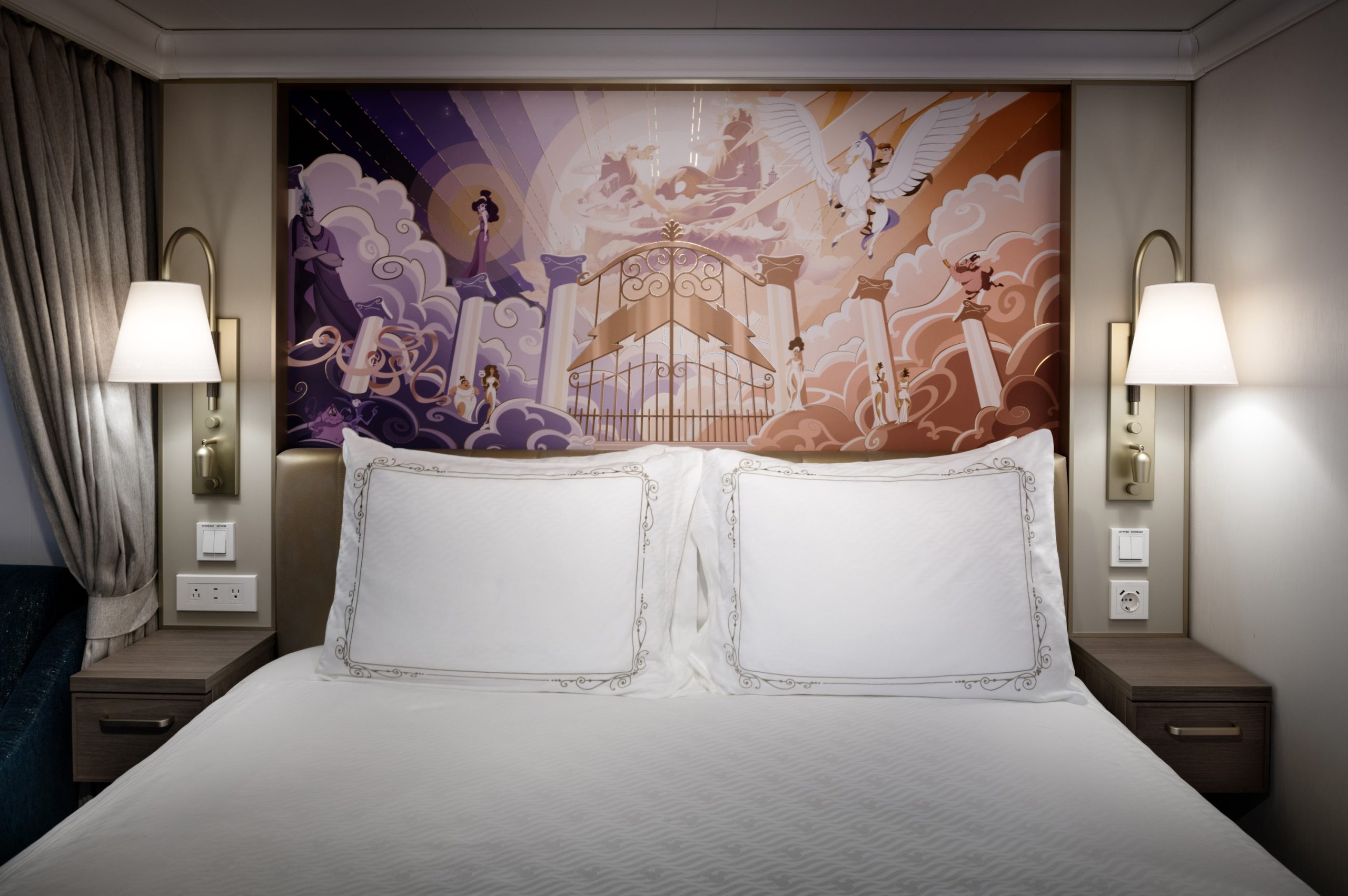 Disney Destiny Hercules Stateroom Artwork