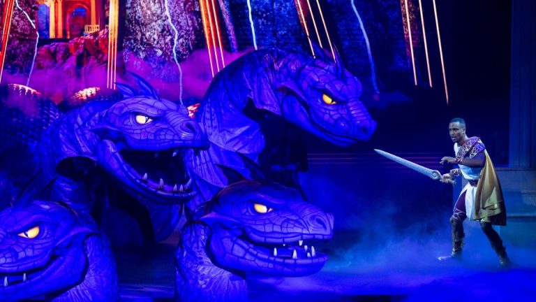 Hercules on the Disney Destiny