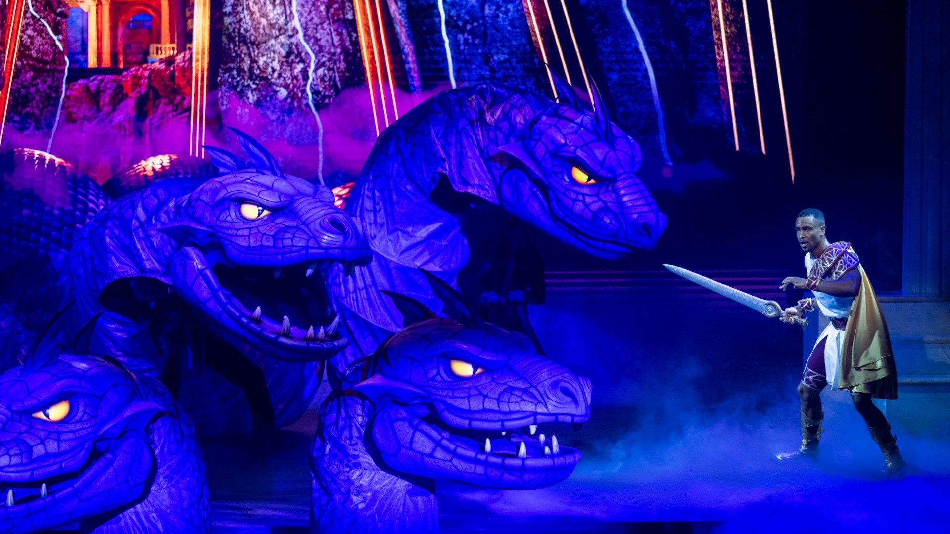 Hercules on the Disney Destiny