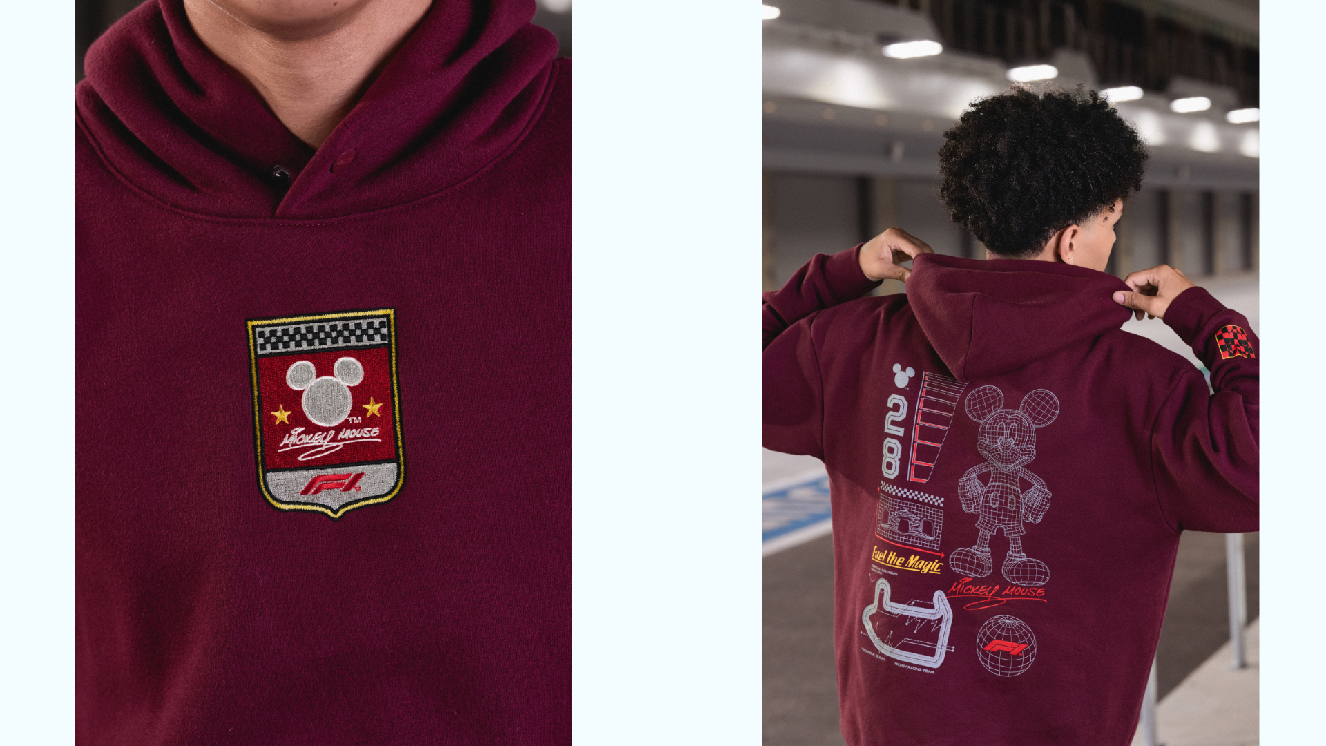 Disney and Formula 1 Debut Exclusive Merchandise Collection