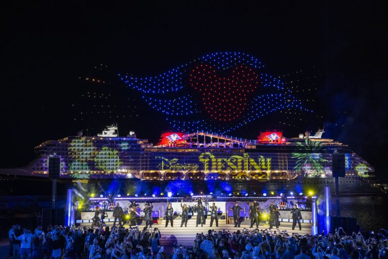 Disney Destiny Christening Ceremony for Disney Cruise Line's newest ship