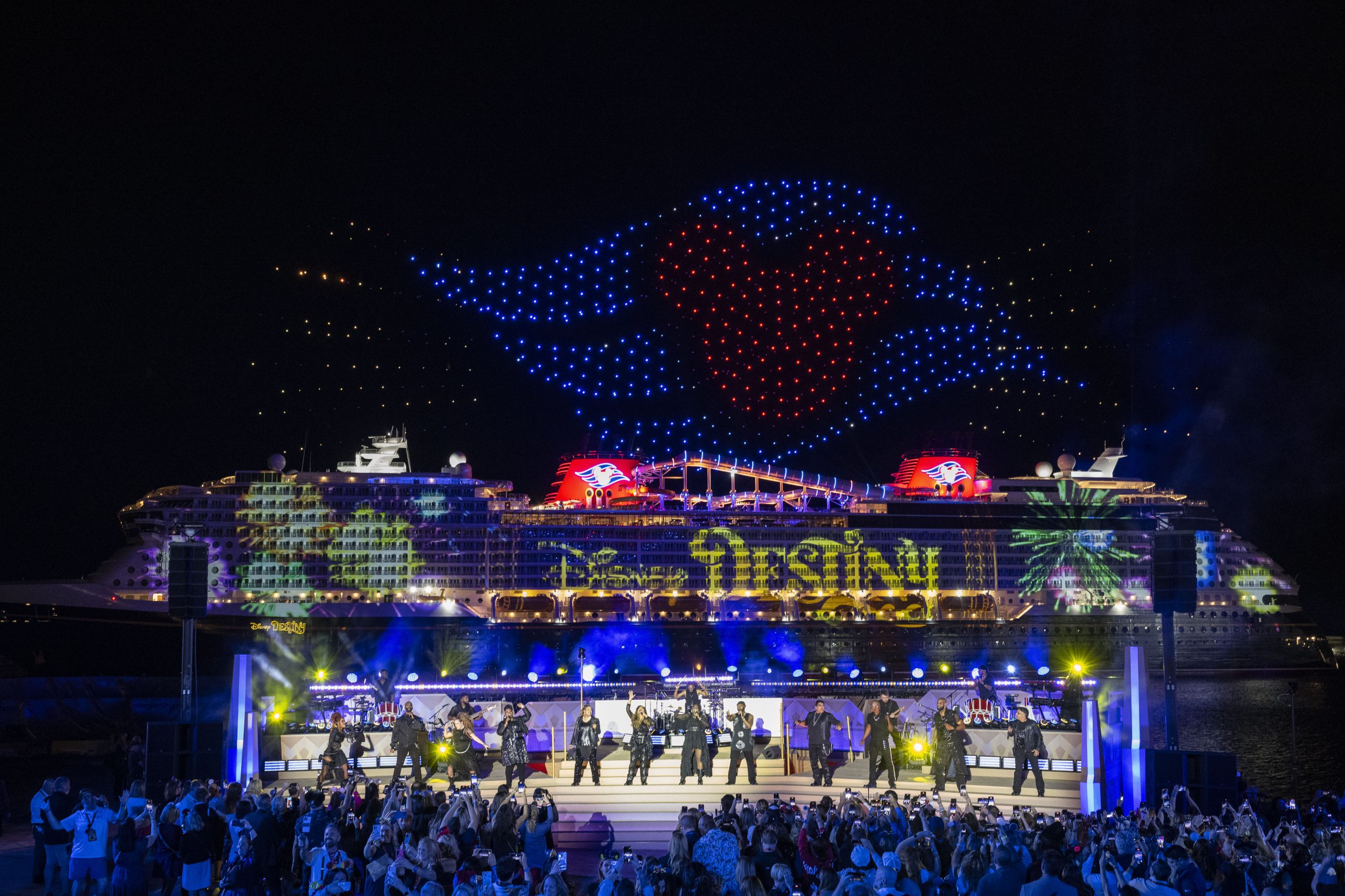 Disney Destiny Christening Ceremony for Disney Cruise Line's newest ship