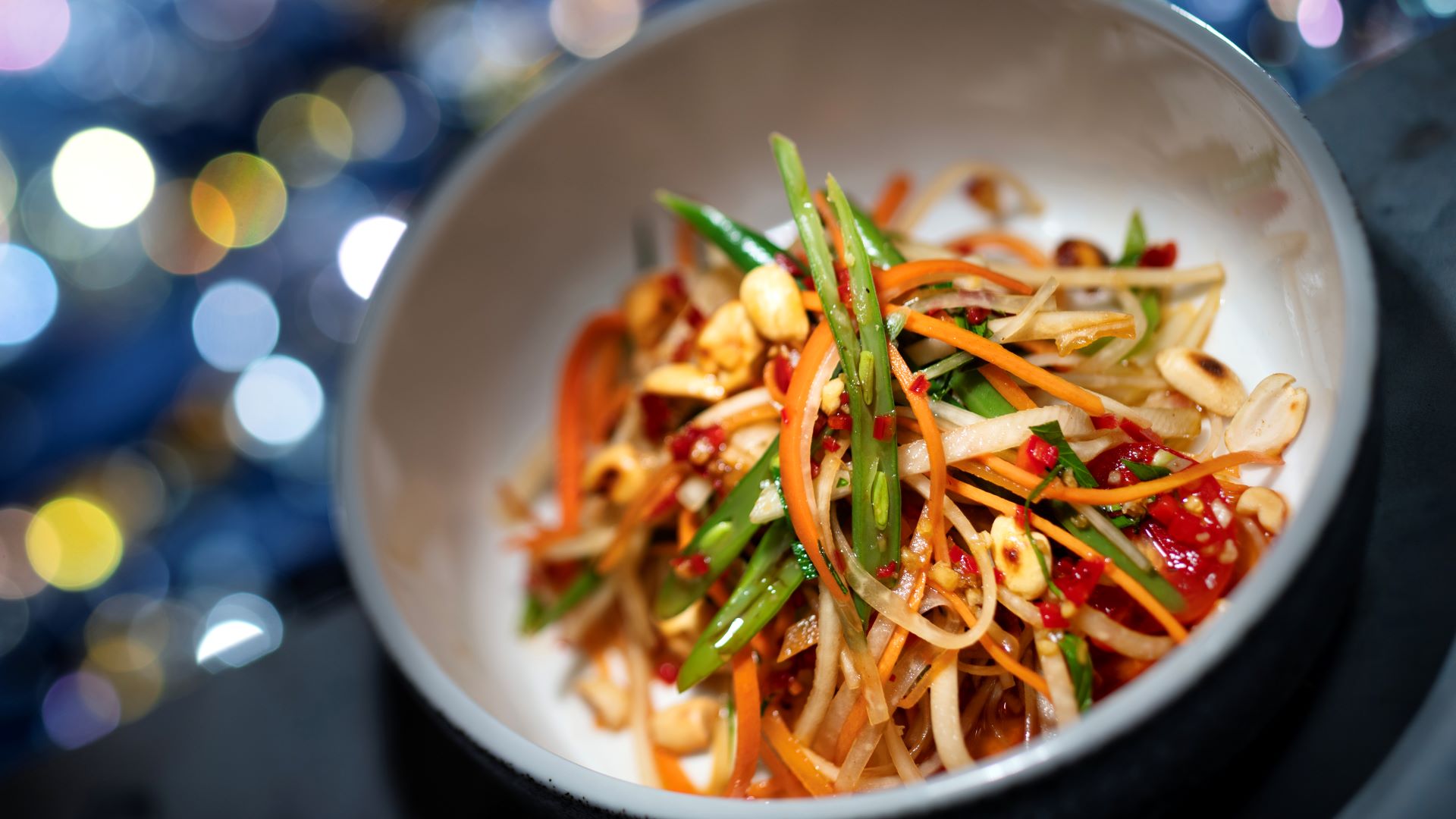 Green Papaya Salad on the Disney Adventure