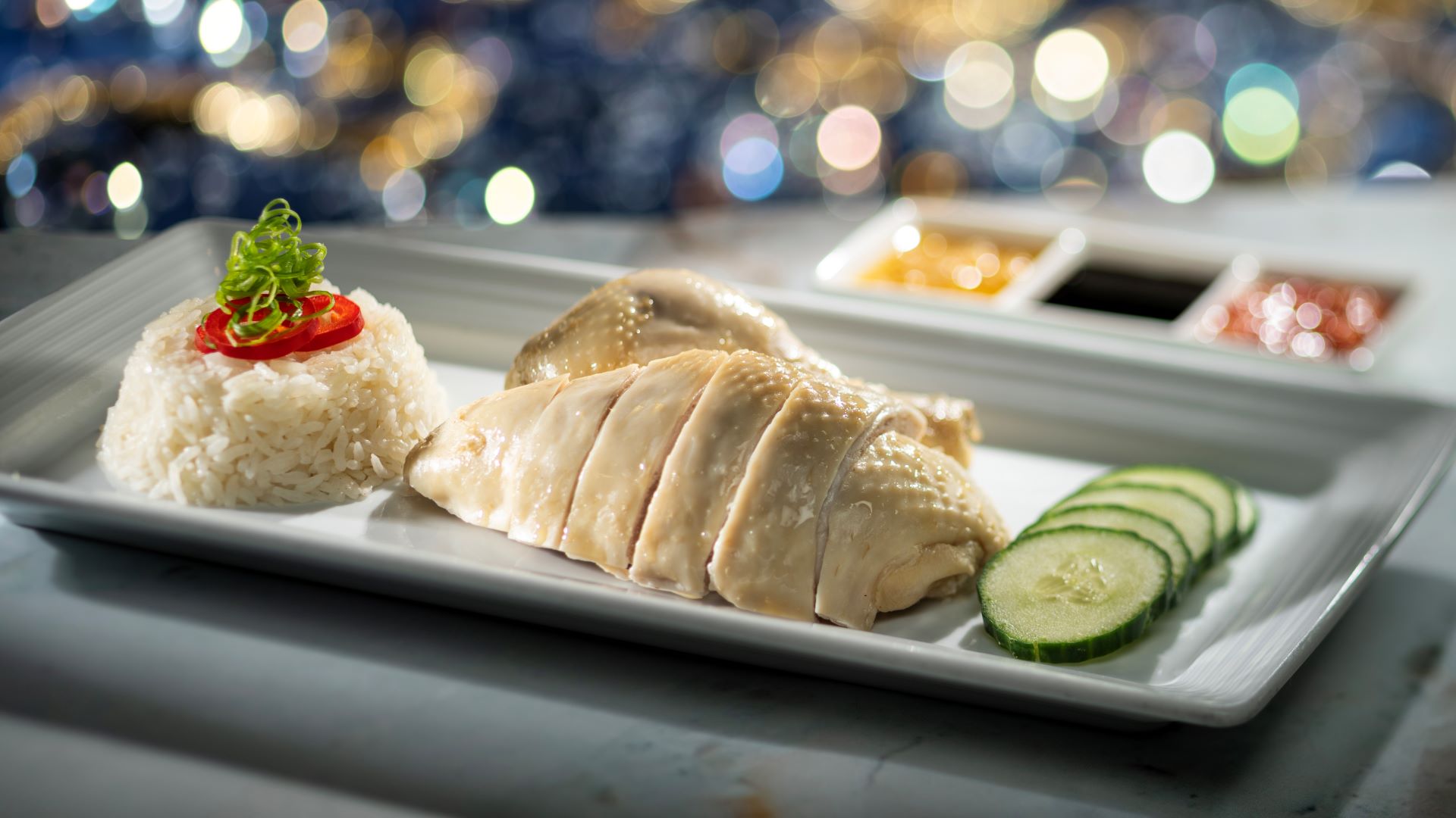 Hainanese Chicken on the Disney Adventure