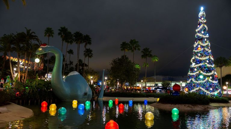 Holiday Icon Trees at Walt Disney World