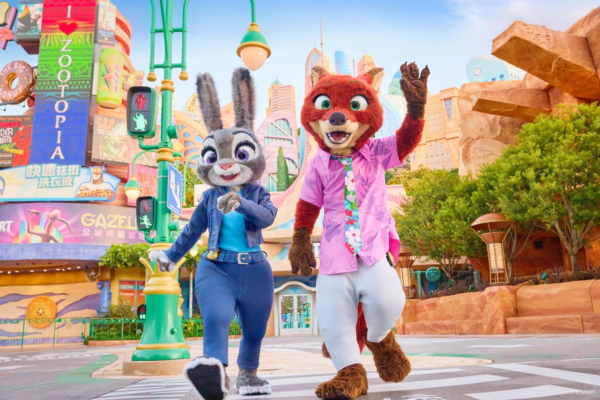 Judy and Nick - Shanghai Disney Resort