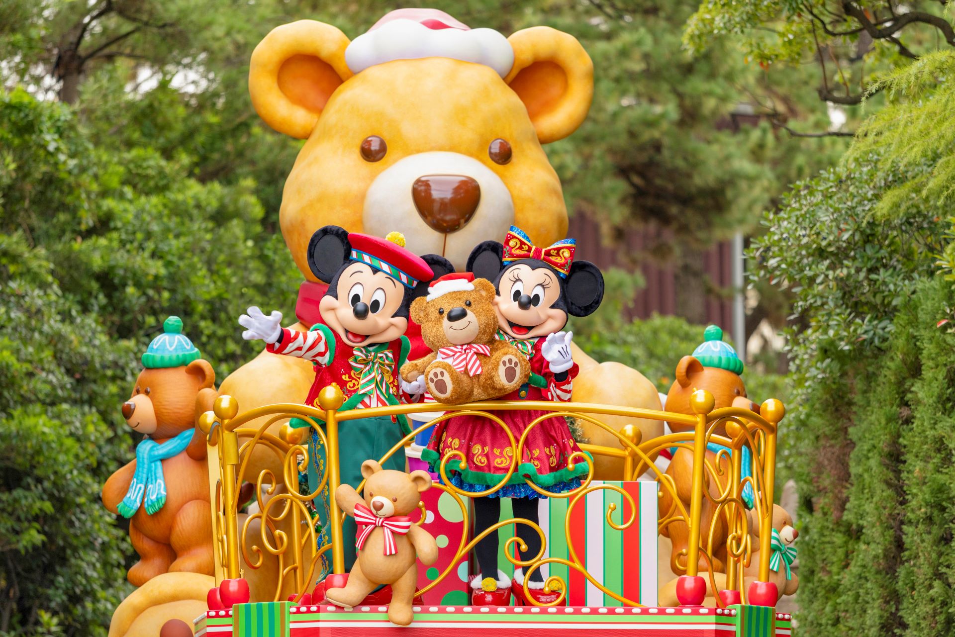 Mickey Mouse and Minnie Mouse During Holidays 2025 at Tokyo Disney Resort
