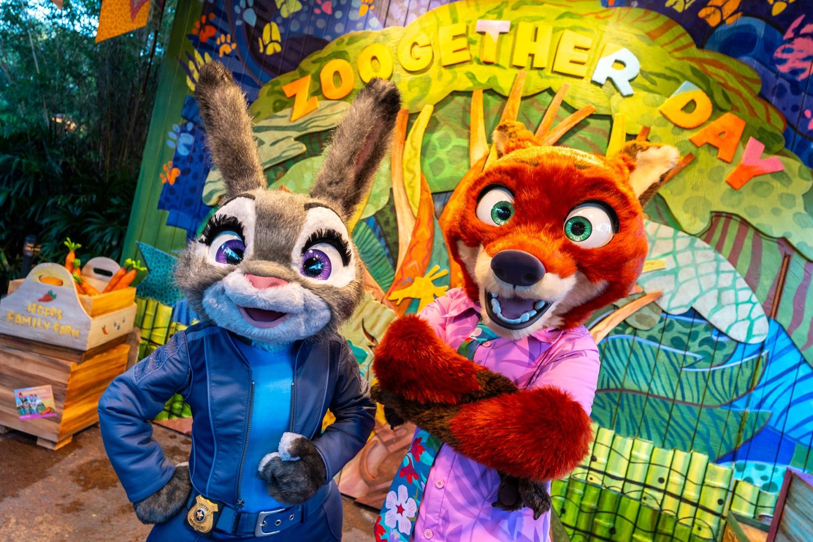 Nick and Judy at Walt Disney World
