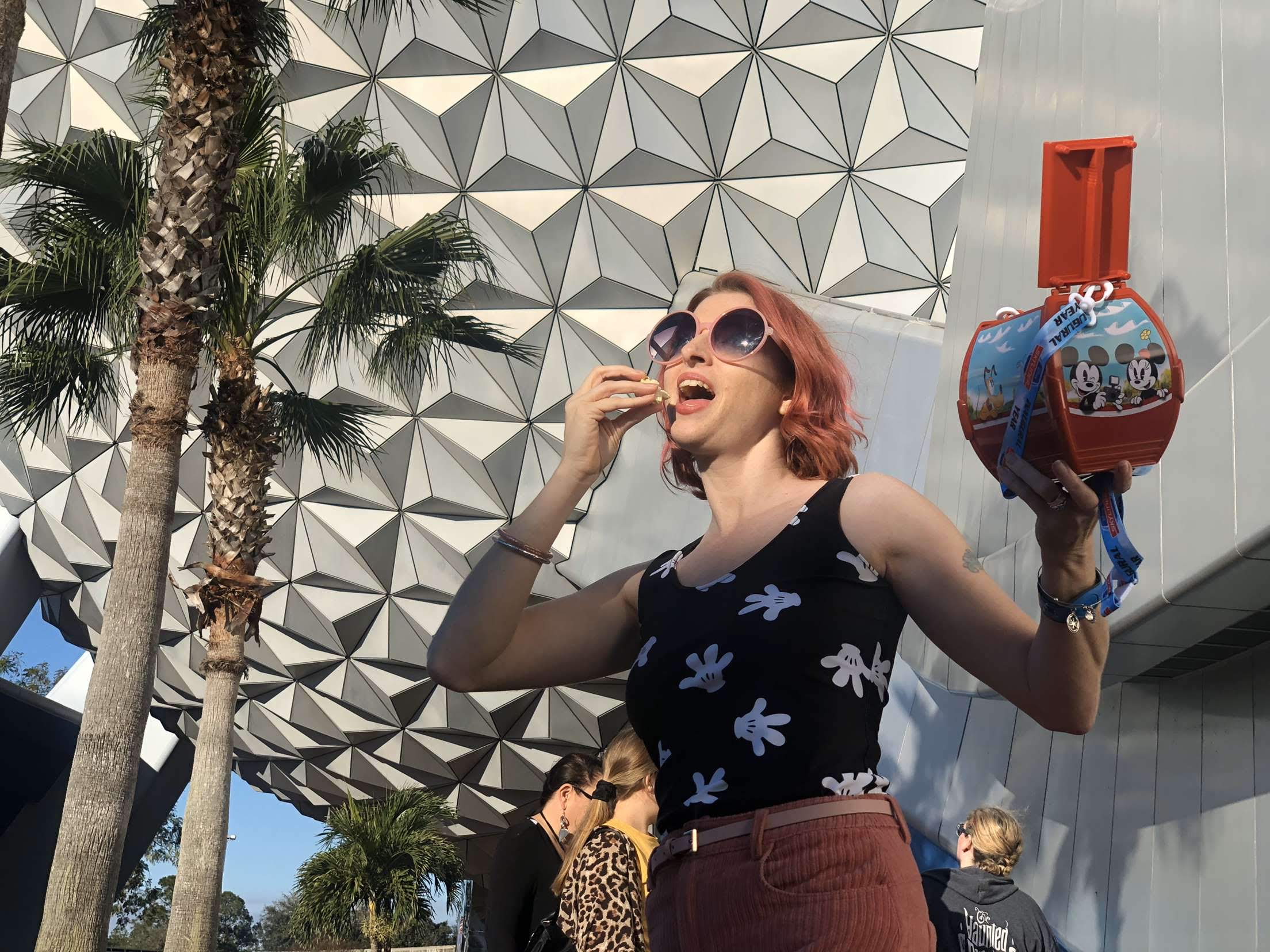 Rain Blanken Turner Popcorn Spaceship Earth