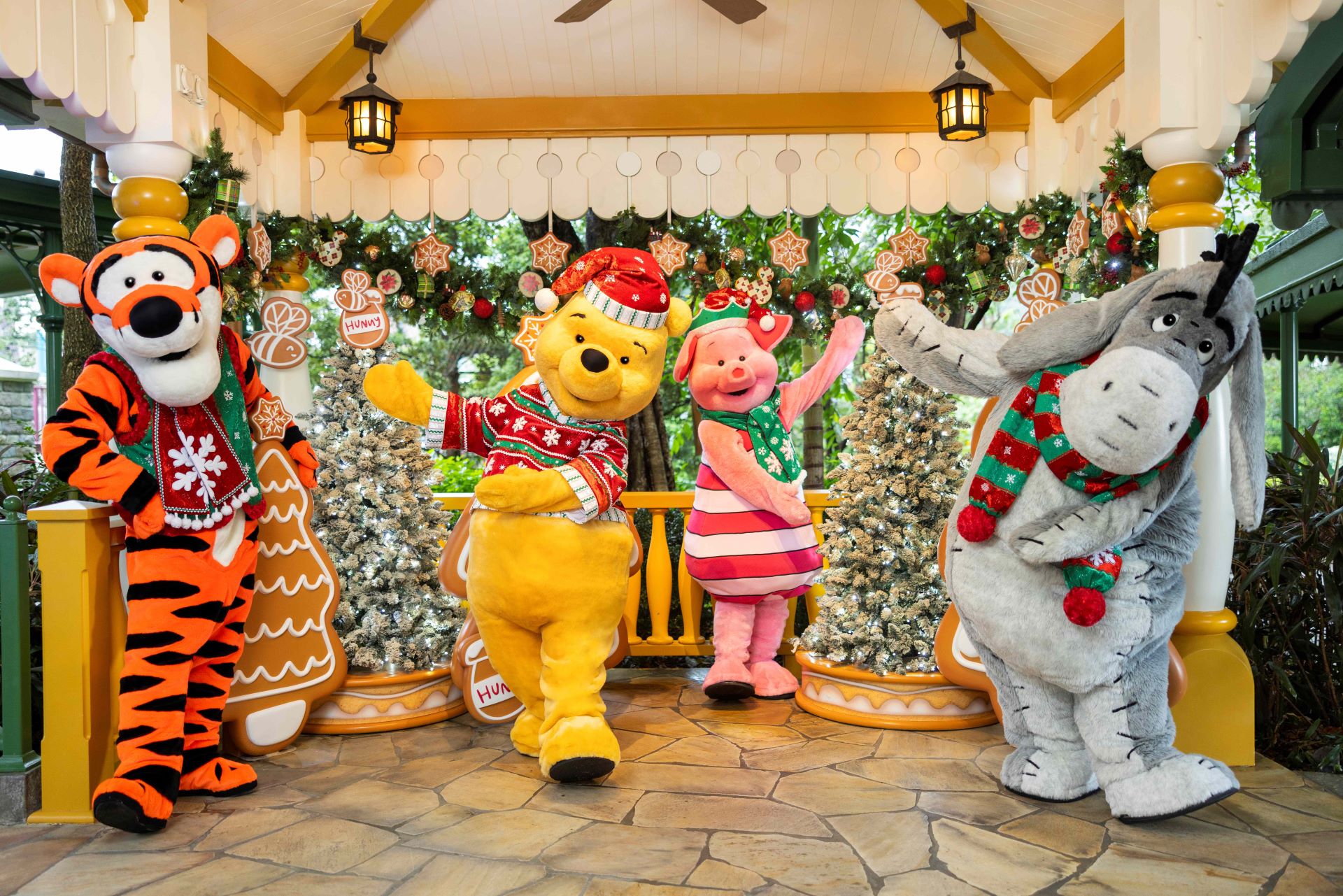 Winnie the Pooh and Friends at Hong Kong Disneyland - Holidays