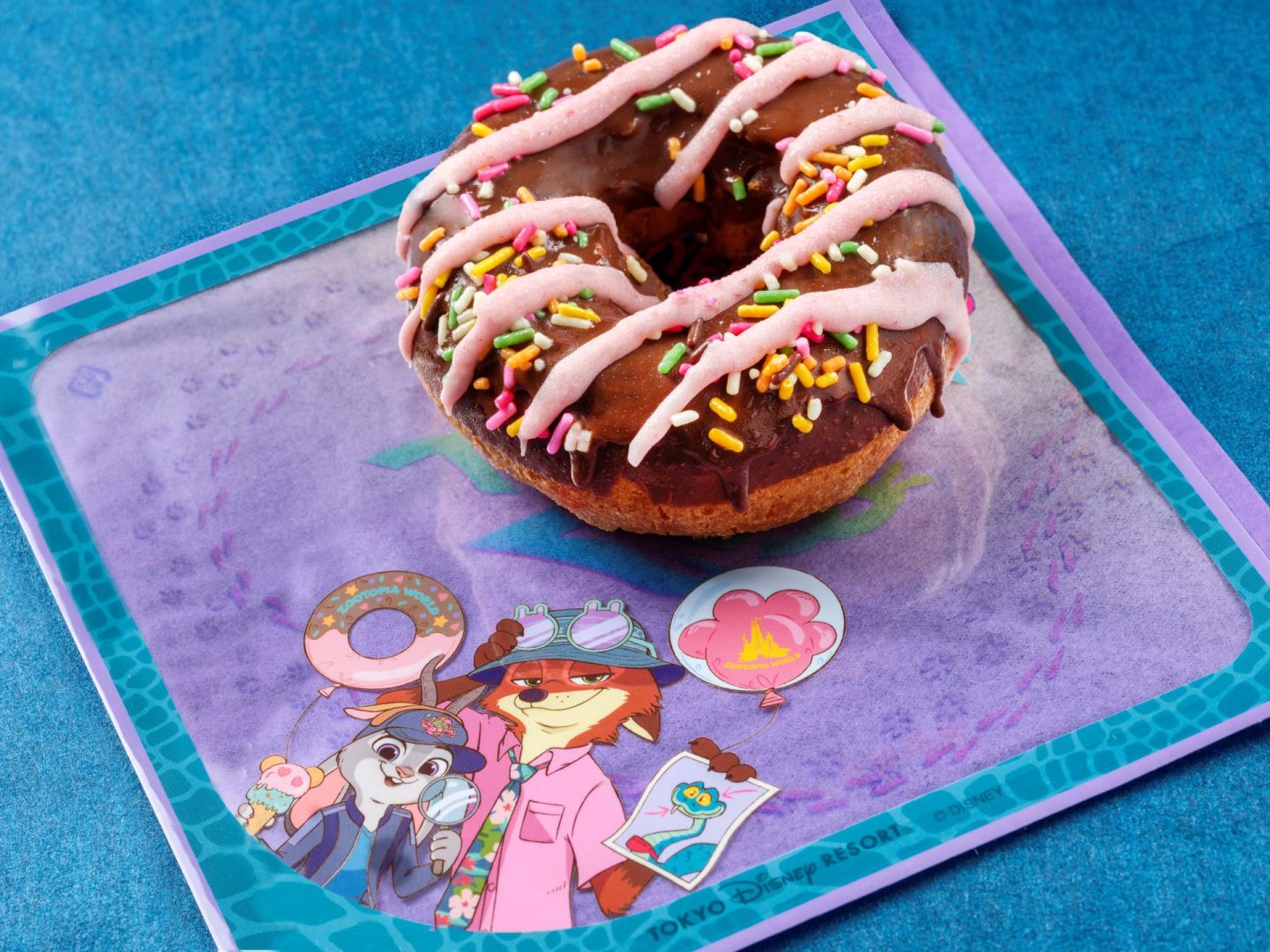 Zootopia 2 Donut at Tokyo Disney