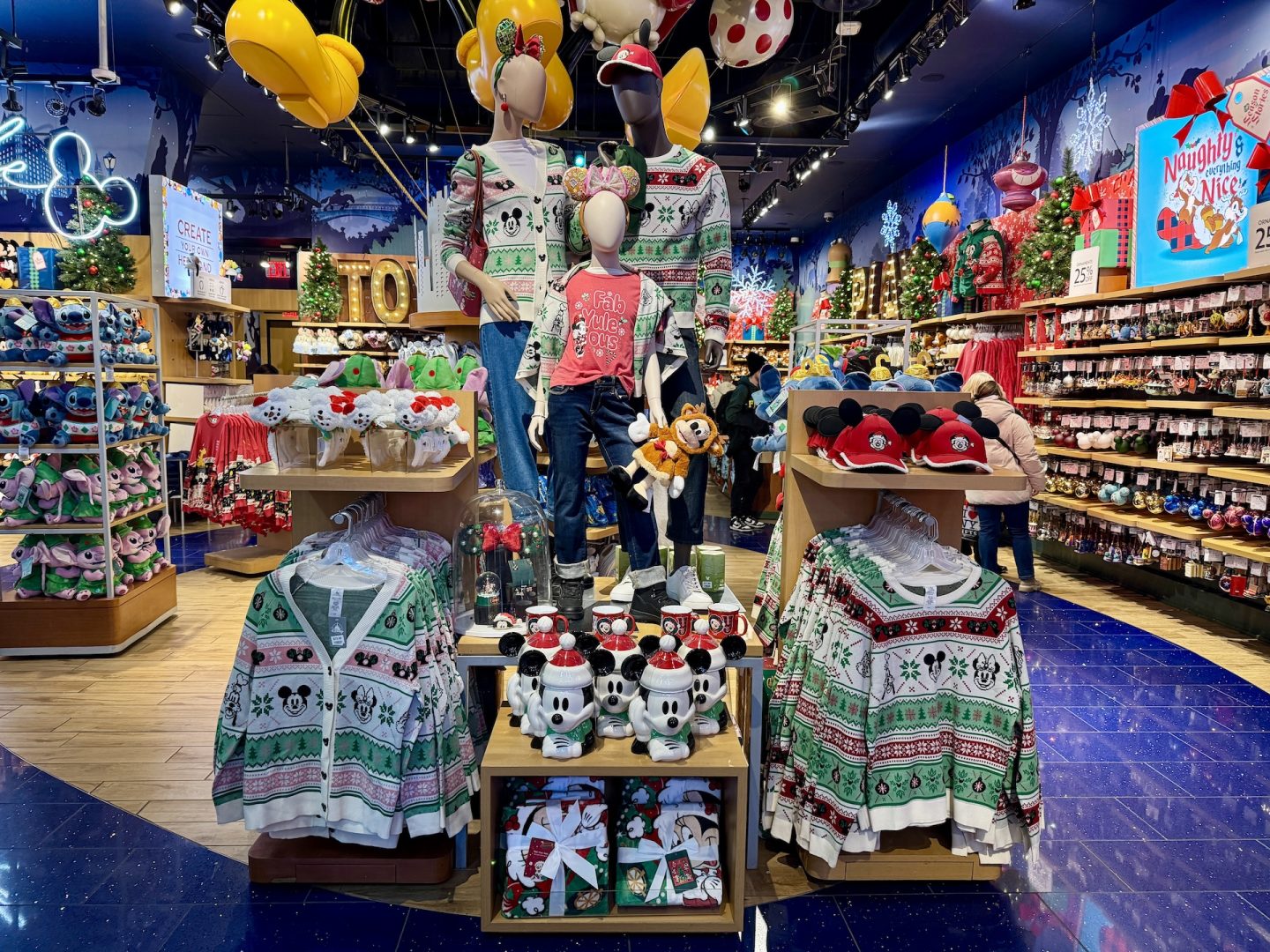 Holiday Shopping at Disney Store Times Square