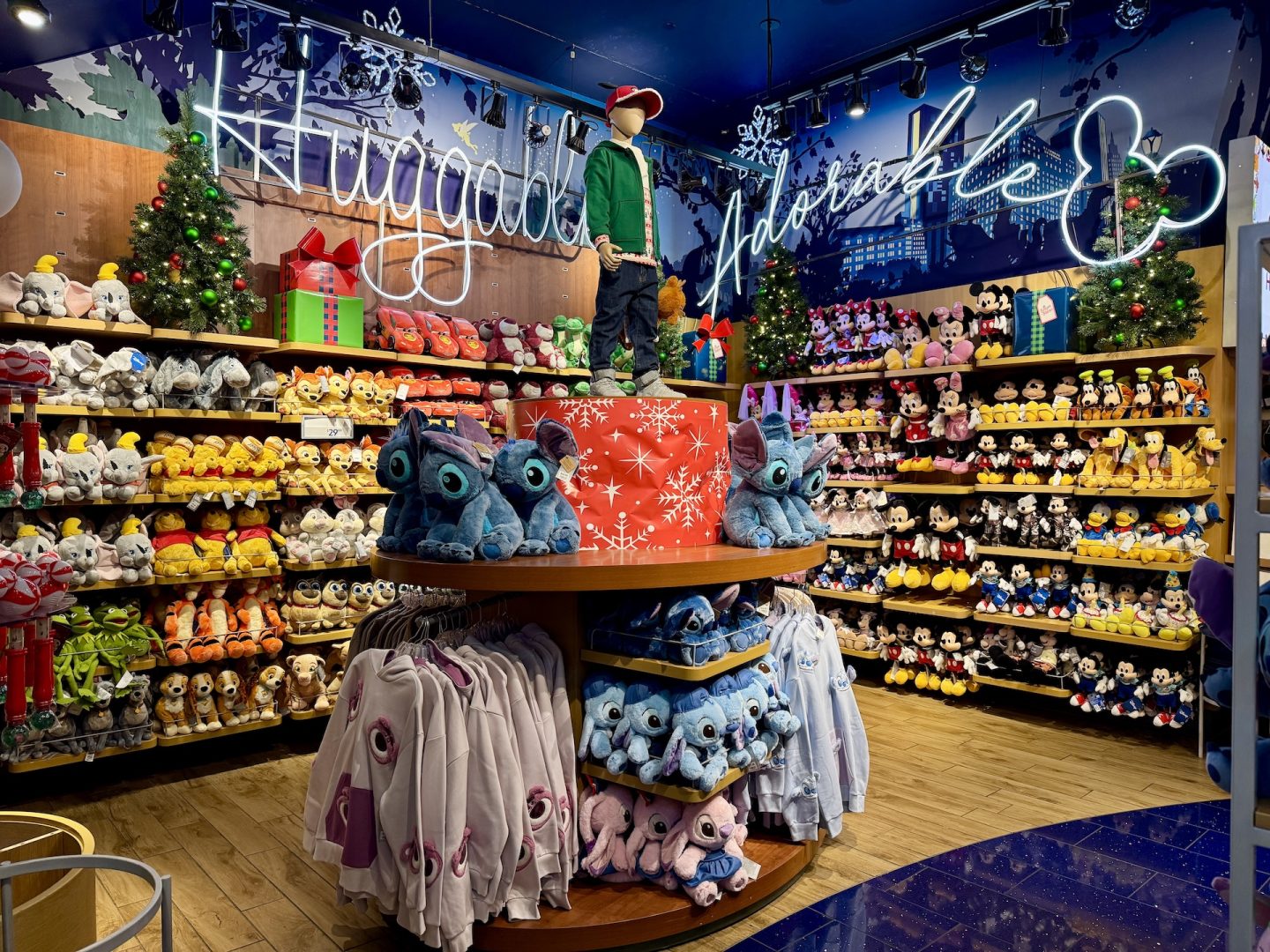 Holiday Shopping at Disney Store Times Square