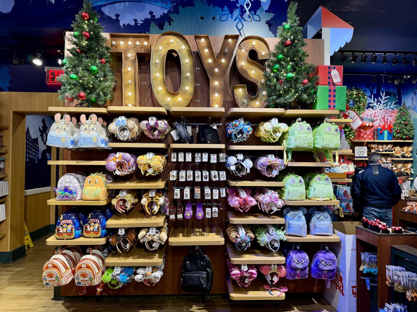 Holiday Shopping at Disney Store Times Square