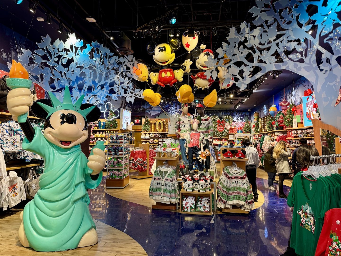 Holiday Shopping at Disney Store Times Square