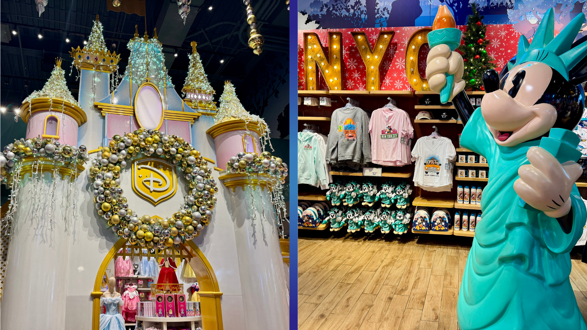 Holiday Shopping at Disney Store Times Square