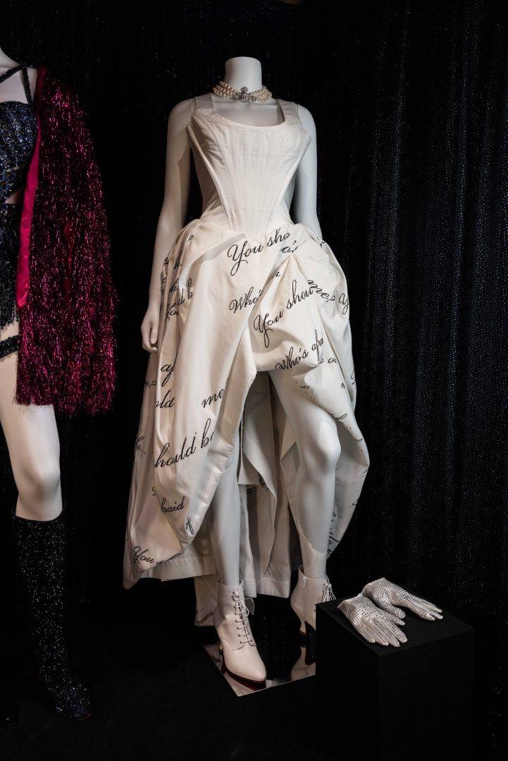 Taylor Swift THE TORTURED POETS DEPARTMENT” dress created by Vivienne Westwood