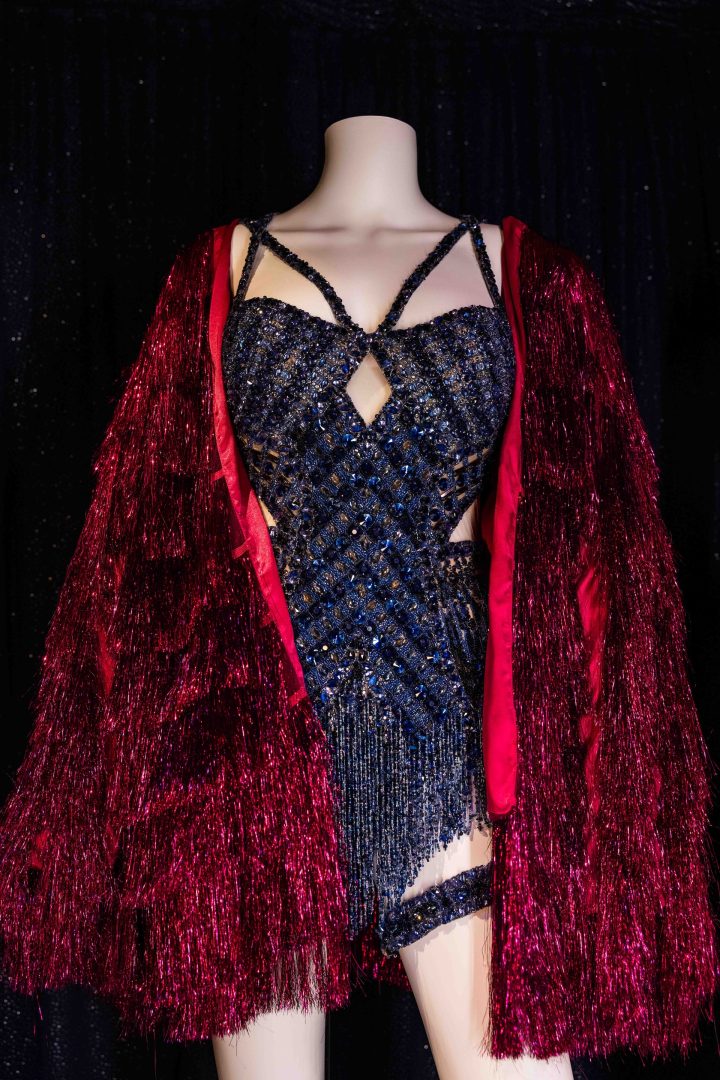 Taylor Swift ensemble for the “Midnights” set 