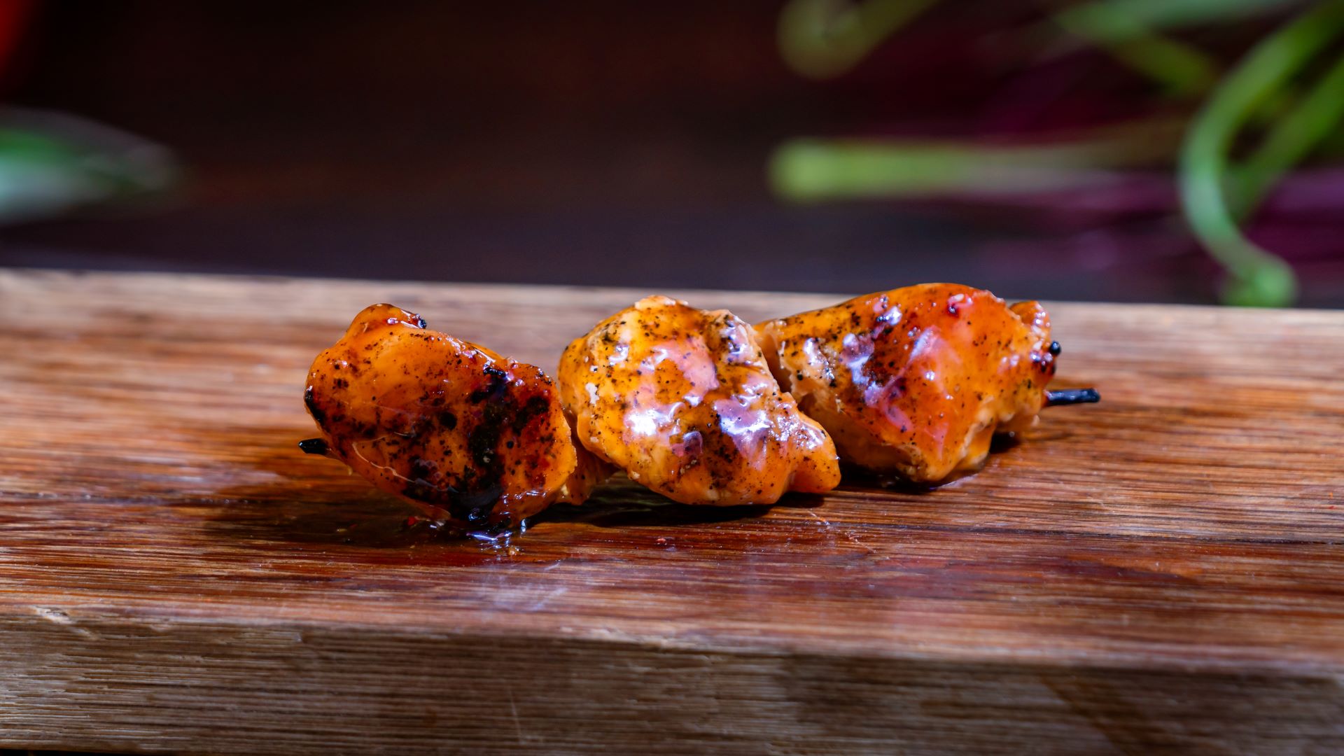 Chicken Teriyaki Skewer at Bengal Barbecue