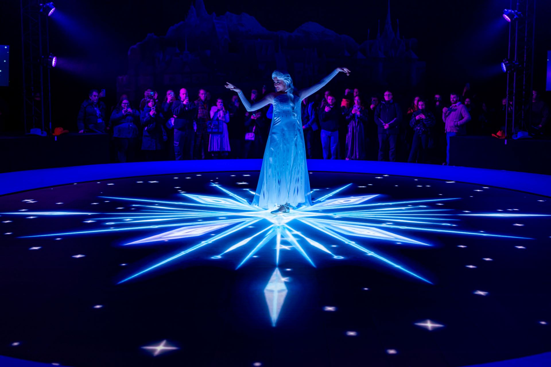 Elsa at Disney Adventure World Preview