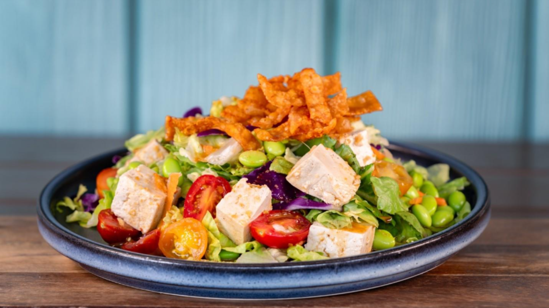 Ginger-Sesame Tofu Salad