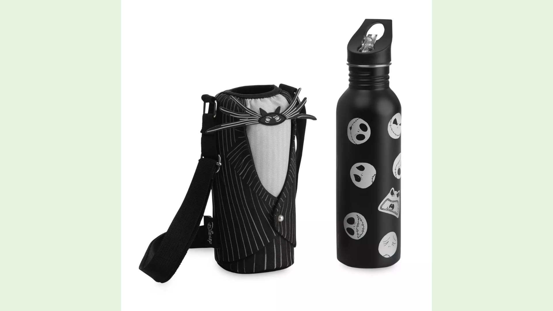 Jack Skellington Stainless Steel Water Bottle and Cooler Tote – The Nightmare Before Christmas from Disney Store