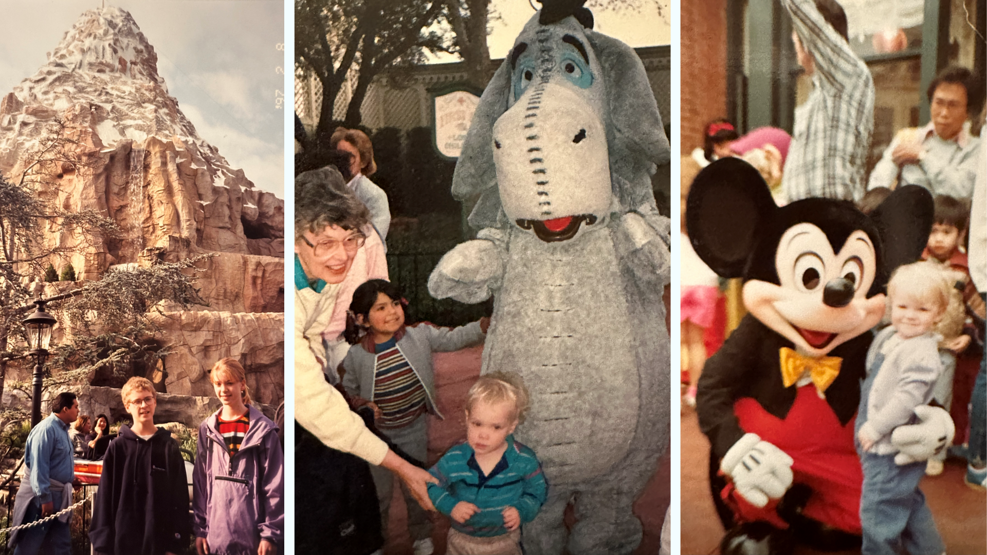 Pictures Over the Years at Disneyland Resort