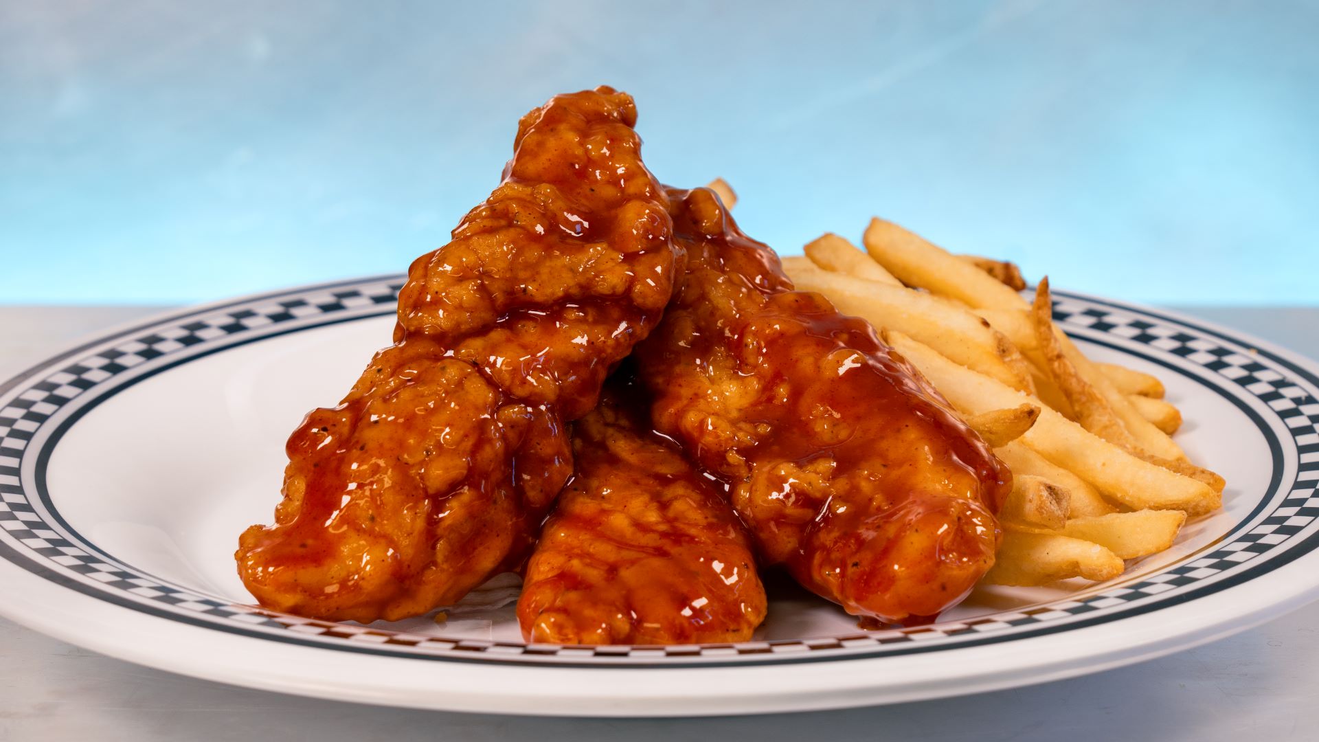 Tuned-Up Chicken Fenders at Flo's V8 Cafe