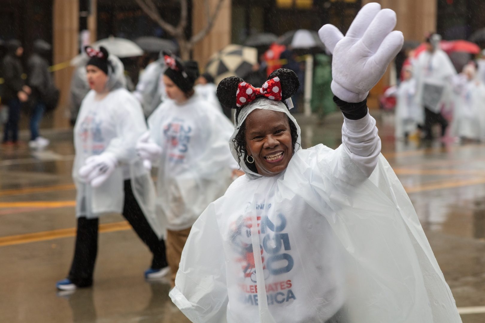 Disney Celebrates America at the 137th Rose Parade in Pasadena, California