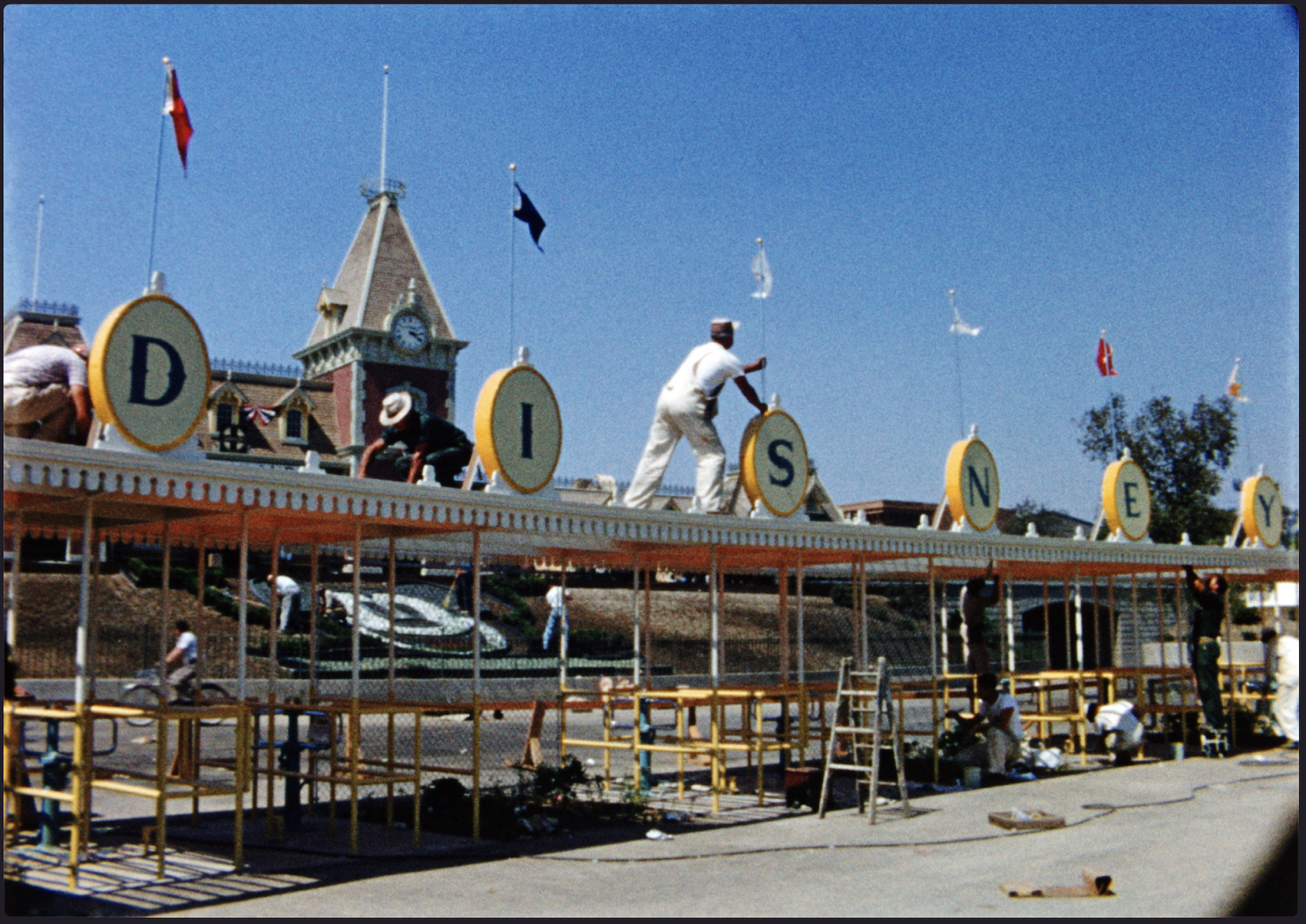 Disneyland Handcrafted Documentary on Disney+ Disneyland Construction