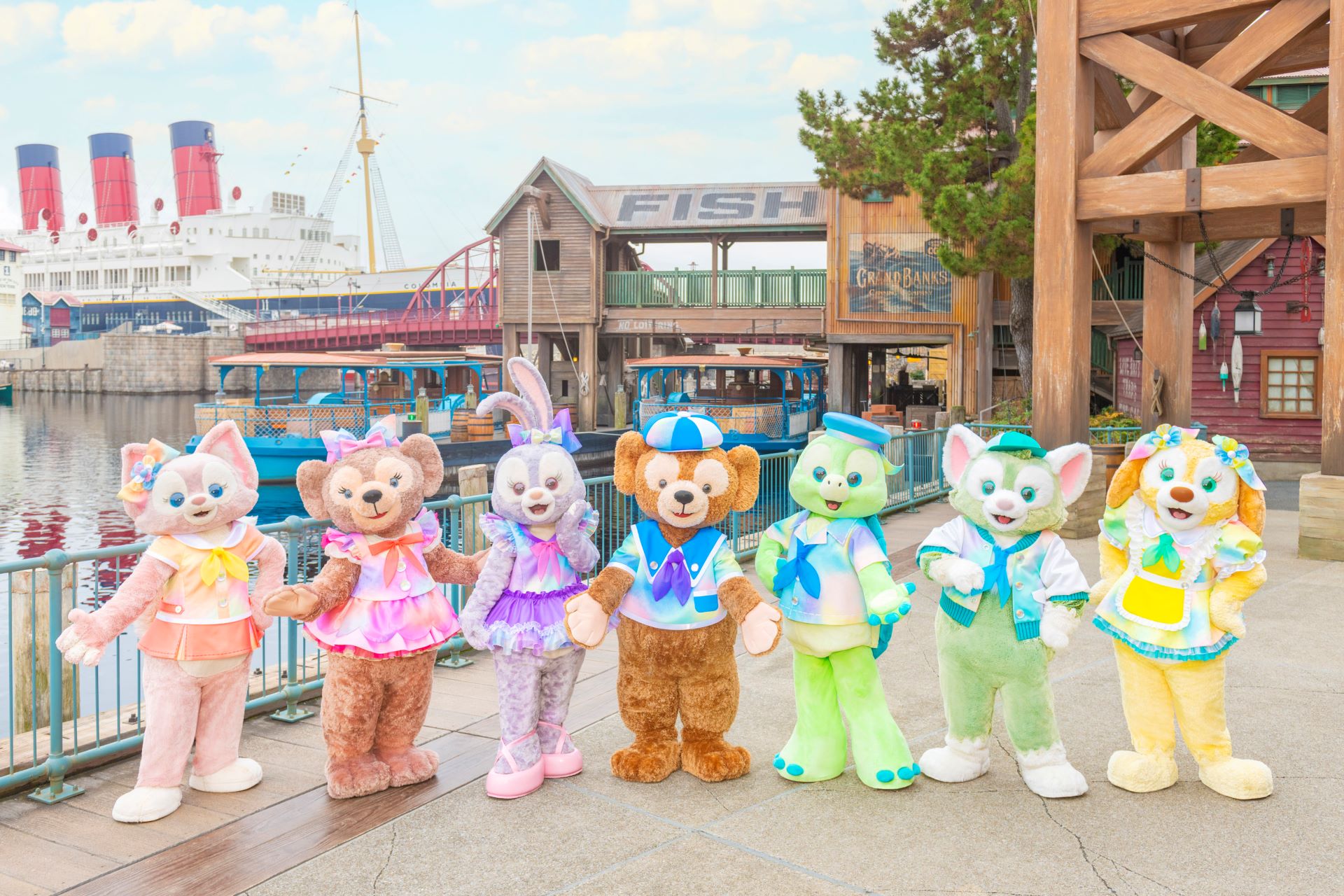 Duffy and Friends at Tokyo Disney