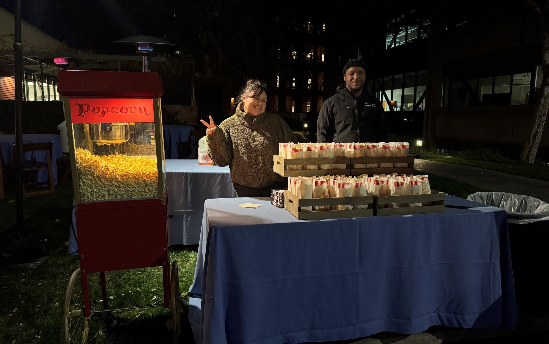 Popcorn Cart at Disneyland Handcrafted